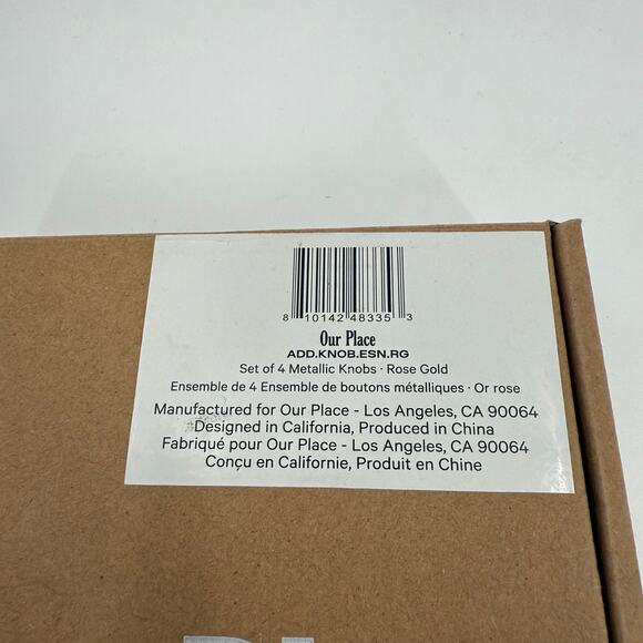 OUR PLACE Knobs Set of 4 Spice Color Always Pan Perfect Pot Cookware *Flaws - Picture 14 of 16